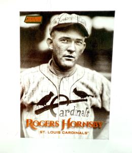 2019 Stadium Club Rogers Hornsby Orange Proof Card