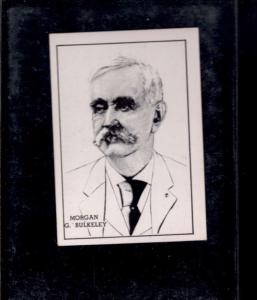 1950 Callahan HOF #9 Morgan Bulkeley Card