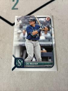 Cal Raleigh 2022 Bowman Rookie Card #49