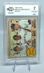 1968 Topps Super Stars Killebrew, Mays, Mantle