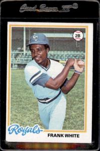 1978 Topps Frank White #248 Kansas City Royals Card