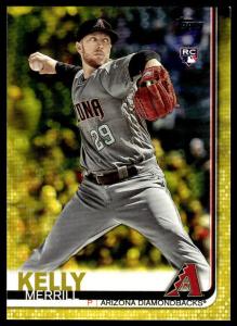 2019 Topps Update Merrill Kelly Yellow RC Card