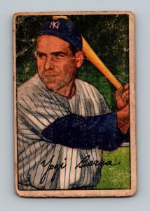 1952 Bowman Yogi Berra Vintage Baseball Card