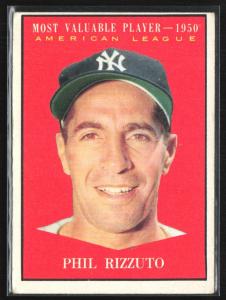 Phil Rizzuto 1961 Topps Baseball Card #471