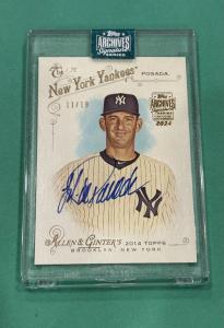 2024 Topps Archives Jorge Posada Auto /19
