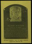 Wilbert Robinson 1981-89 Hall of Fame Metallic Card