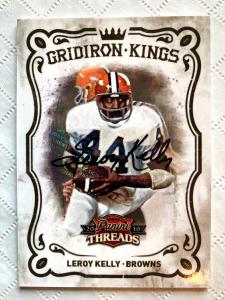 2010 Panini Threads Leroy Kelly Auto #47 /50