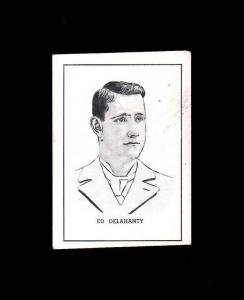 1950-56 Callahan Hall of Fame Ed Delahanty Card