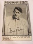 1948 Exhibits Fred Clarke Hall of Fame Card