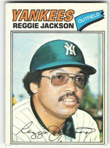 1977 Topps Reggie Jackson Baseball Card #200