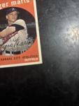 1959 Topps Roger Maris #202 Card