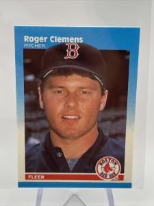 1987 Fleer Mini Roger Clemens Baseball Card #20