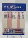1987 Fleer Mini Roger Clemens Baseball Card #20