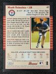 Mark Teixeira 2005 Bowman Bat Relic Card
