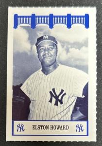 1992 Elston Howard Yankees Baseball Card #NNO