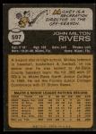 1973 Topps Mickey Rivers Angels Baseball Card #597