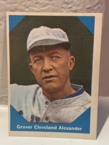 1960 Fleer Grover Cleveland Alexander Baseball Card