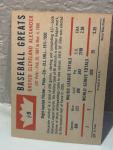 1960 Fleer Grover Cleveland Alexander Baseball Card
