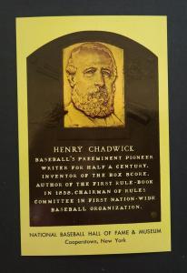 Baseball Hall of Fame Player Postcards