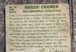 Roger Cramer 1934 Goudey #25 Baseball Card