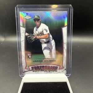 2025 Topps Chrome Jacob Wilson Rookie Card #YQ-6