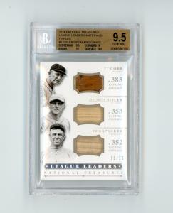 2014 Panini National Treasures Ty Cobb Relic /25
