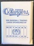1990 Texas Rangers Nolan Ryan Baseball Card Set