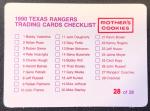 1990 Texas Rangers Nolan Ryan Baseball Card Set