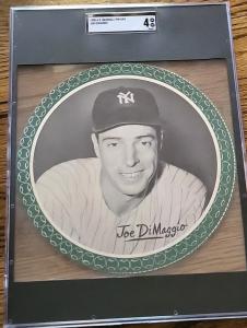 1950 Joe DiMaggio All-Star Baseball Pin-Up Card