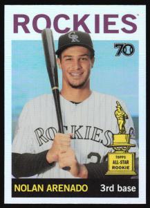 2021 Topps Nolan Arenado Rookie Cup Card