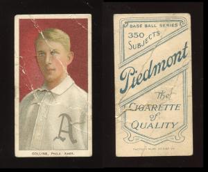T206 Eddie Collins Hall of Fame Piedmont 350