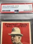 1915 Cracker Jack Charles Comiskey White Sox Card