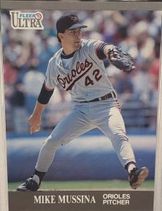 1991 Fleer Update Mike Mussina Rookie Card