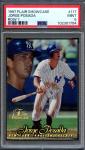 1997 Flair Showcase Jorge Posada #117 PSA 9