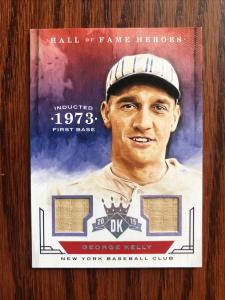 George Kelly Hall of Fame Heroes Dual Bat 2/15