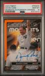 2023 Topps Finest Moments David Cone Auto Orange Refractor