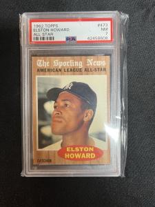1962 Topps Elston Howard All-Star Baseball Card