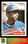 1985 Topps Mickey Rivers Card #371