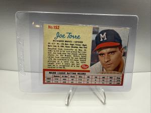 1962 Joe Torre Rookie Card #152 Milwaukee Braves