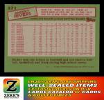 1985 Topps Mickey Rivers Card #371