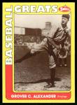 Grover Cleveland Alexander 1991 Swell Baseball Card