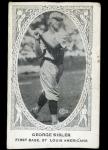 1922 W573 George Sisler Hall of Fame Card