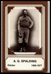 1975 Fleer Baseball Patches A.G. Spalding #4