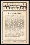 1975 Fleer Baseball Patches A.G. Spalding #4