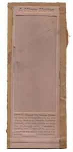 1950 Rogers Hornsby Newspaper Printing Plate