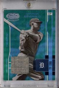 2003 Leaf Certified TY Cobb Emerald Pants /5