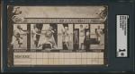 1905 J.T. Dye NY Giants Postcard with McGinnity
