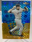 2004 Topps Finest Alex Rodriguez Gold X-Fractor