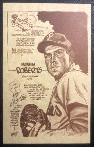 Robin Roberts 1979 Bob Parker Baseball Card