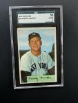 Mickey Mantle 1954 Bowman Card #65 SGC 4